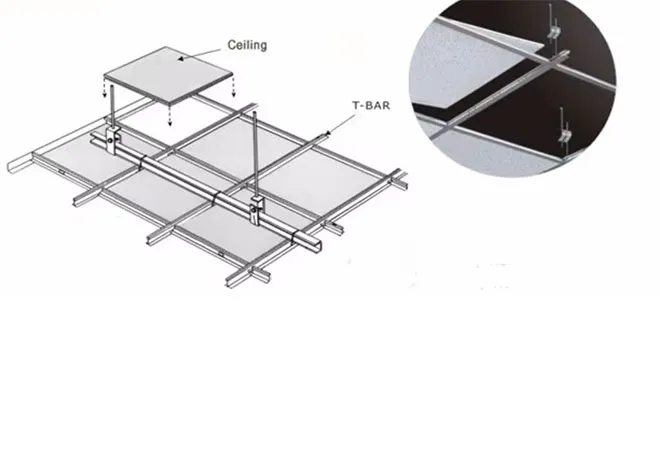 drop tile ceiling grid