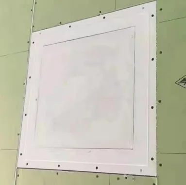 gridded ceiling